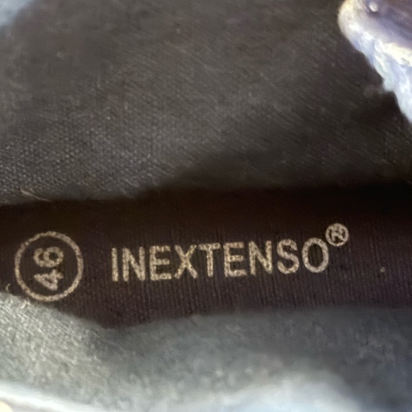 Navy High-Top Men’s Sneakers with Anchor Print - Picture 6 of 7